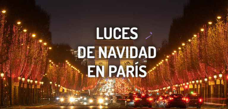 Encendido luces de Navidad en Paris